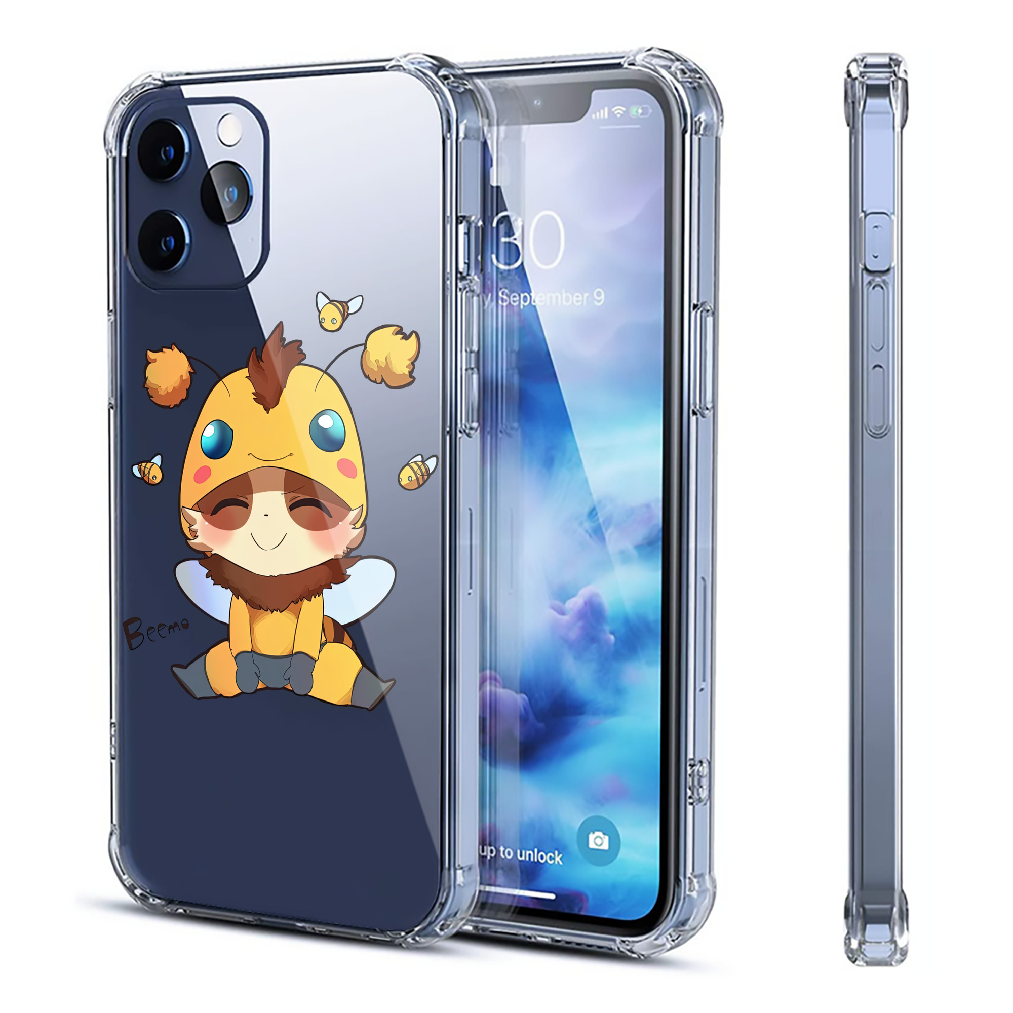 （画像用） リーグ・オブ・レジェンド League of Legends LOL 【iPhone 12シリーズ対応】透明スマホケース（クリアソフトケース）